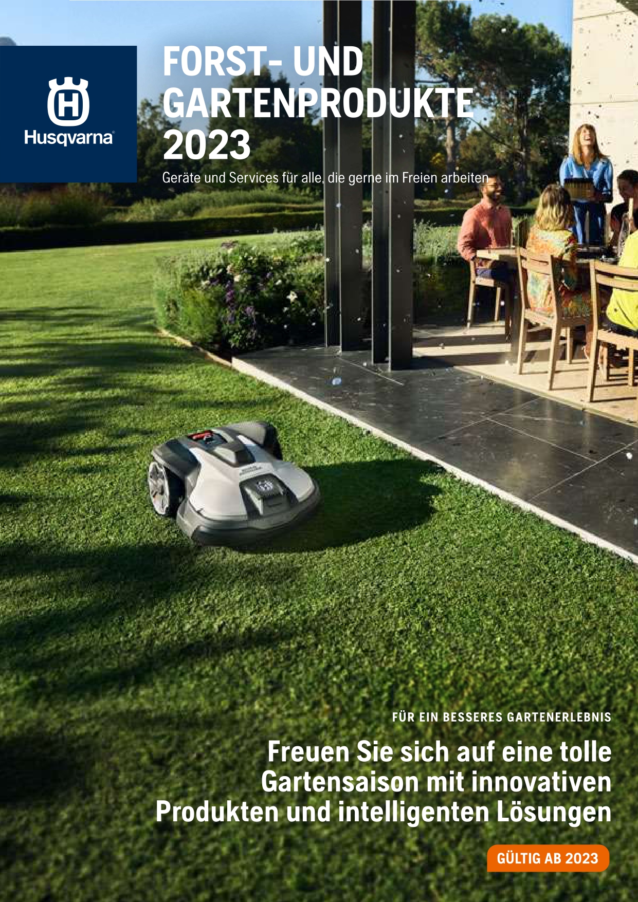 Husqvarna Forst- und Gartenkatalog 2023